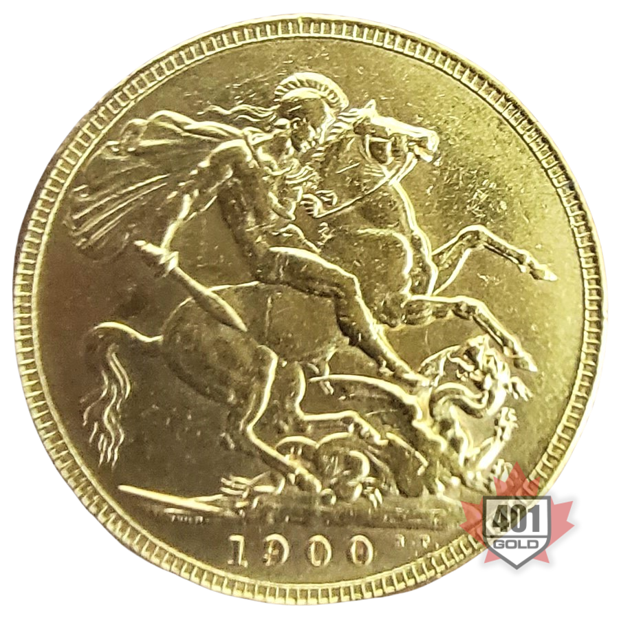 1900 Queen Victoria Gold Sovereign